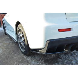 Maxton Design-Splittery Tylne Boczne Mitsubishi Lancer Evo X 