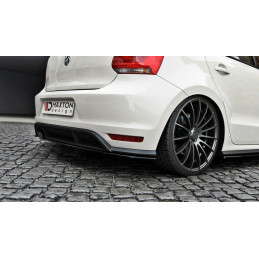 Maxton Design-ARRIÈRE SPLITTER VW POLO MK5 GTI APRES FACELIFT 