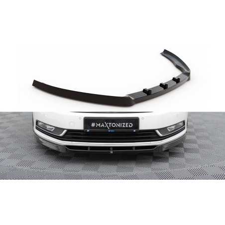 Maxton Design-LAME DU PARE-CHOCS AVANT VW PASSAT B7 