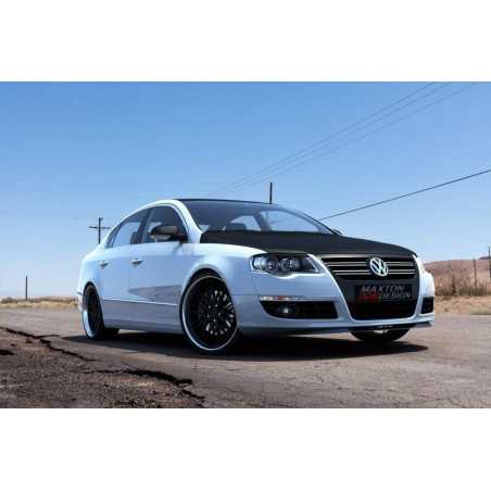 Maxton Design-LAME DU PARE-CHOCS AVANT VW PASSAT B6 