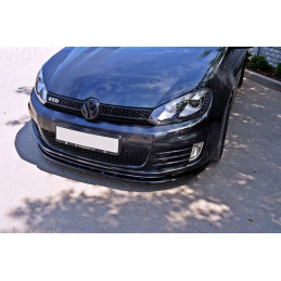 Maxton Design-LAME DU PARE-CHOCS AVANT VER.2 VW GOLF VI GTI 