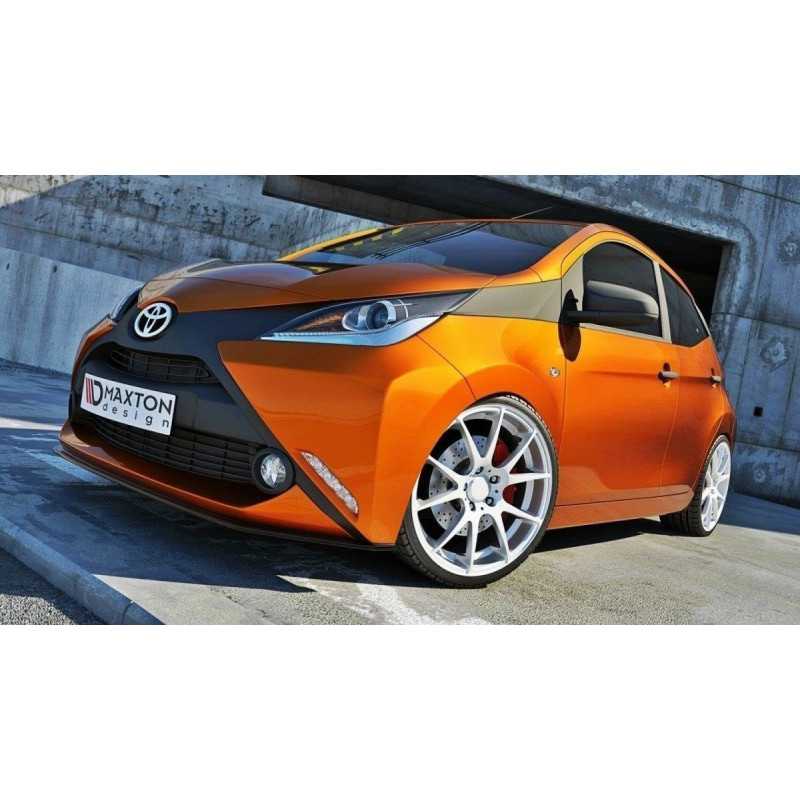 Maxton Design-LAME DU PARE-CHOCS AVANT TOYOTA AYGO mk2 