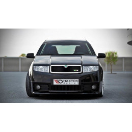 Maxton Design-Lame Du Pare-Chocs Avant Skoda Fabia RS Mk1 