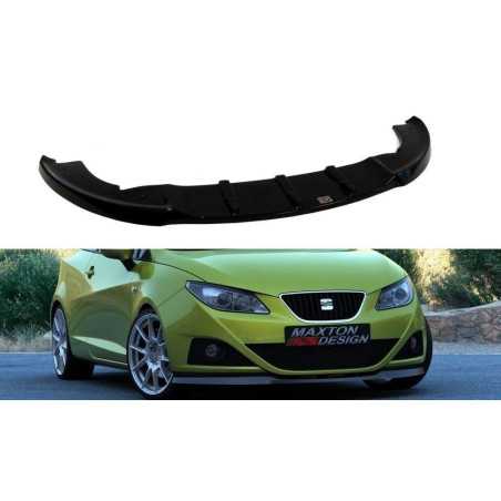 Maxton Design-LAME DU PARE-CHOCS AVANT SEAT IBIZA IV (6J) AVANT FACELIFT 