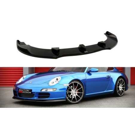 Maxton Design-Lame Du Pare-Chocs Avant Porsche 911 Carrera 997.1 