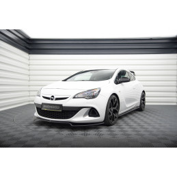 Maxton Design-LAME DU PARE-CHOCS AVANT OPEL ASTRA J OPC / VXR v.2 