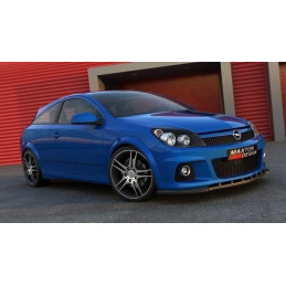 Maxton Design-LAME DE PARE-CHOCS AVANT OPEL ASTRA H (pour OPC / VXR) 
