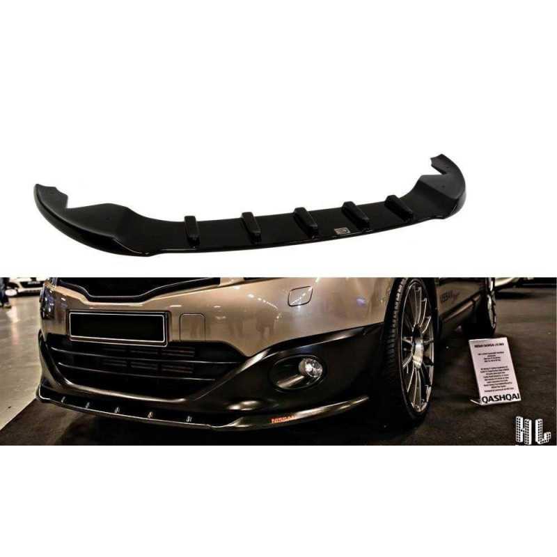 Maxton Design-LAME DU PARE-CHOCS AVANT NISSAN QASHQAI (APRES FACELIFT) 