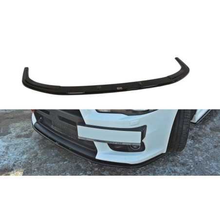 Maxton Design-LAME DU PARE-CHOCS AVANT V.2 Mitsubishi Lancer Evo X 