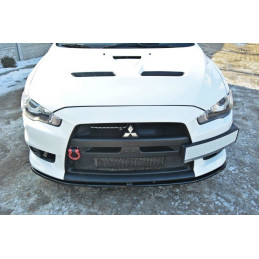 Maxton Design-LAME DU PARE-CHOCS AVANT V.2 Mitsubishi Lancer Evo X 