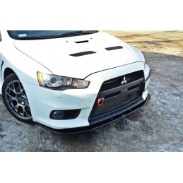 Maxton Design-LAME DU PARE-CHOCS AVANT V.1 Mitsubishi Lancer Evo X 