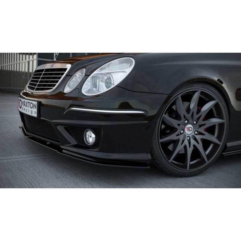 Maxton Design-LAME DU PARE-CHOCS AVANT MERCEDES E W211 AMG APRES FACELIFT Maxton Design-LAME DU PARE-CHOCS AVANT MERCEDES E W211 AMG APRES FACELIFT