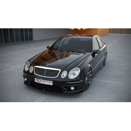 Maxton Design-LAME DU PARE-CHOCS AVANT MERCEDES E W211 AMG APRES FACELIFT 