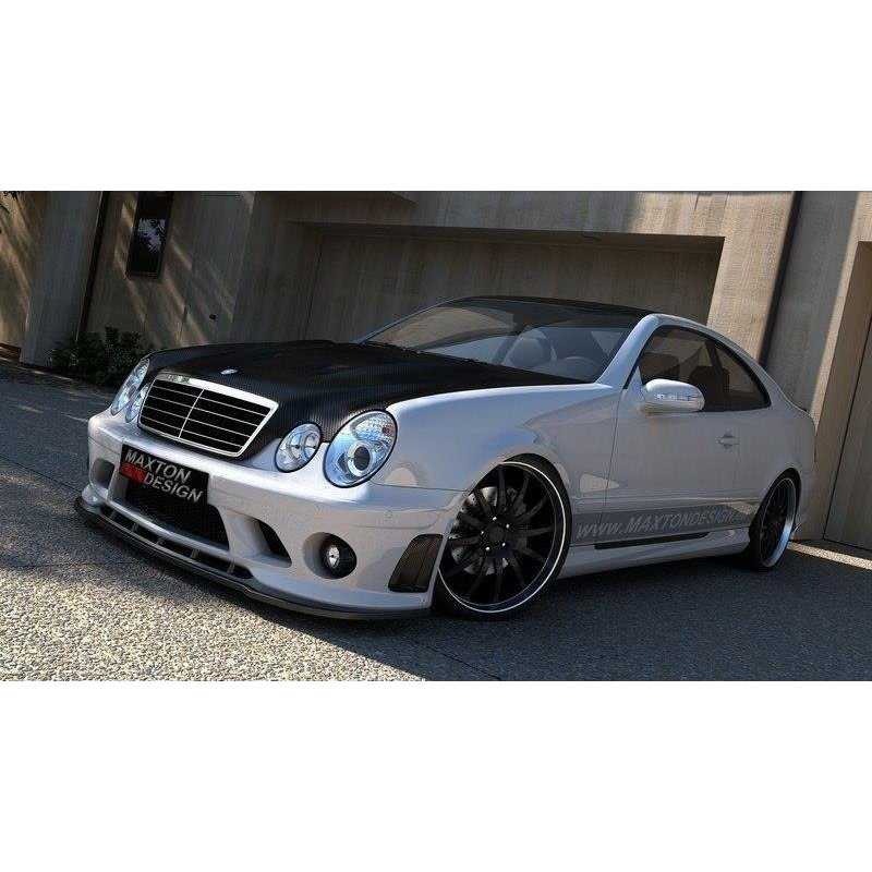 Maxton Design-LAME DU PARE-CHOCS AVANT MERCEDES CLK W208 (POUR ME-CLK-208-AMG204-F1 PARE-CHOCS AVANT) Maxton Design-LAME DU PARE-CHOCS AVANT MERCEDES CLK W208 (POUR ME-CLK-208-AMG204-F1 PARE-CHOCS AVANT)