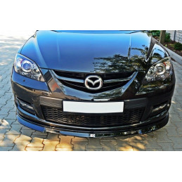 Maxton Design-LAME DU PARE-CHOCS AVANT MAZDA 3 MPS MK1 (AVANT FACELIFT) 
