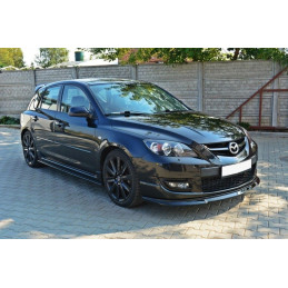 Maxton Design-LAME DU PARE-CHOCS AVANT MAZDA 3 MPS MK1 (AVANT FACELIFT) 