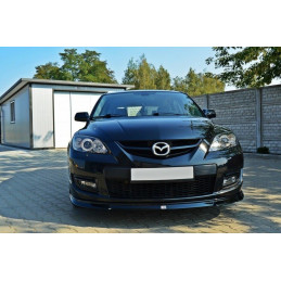 Maxton Design-LAME DU PARE-CHOCS AVANT MAZDA 3 MPS MK1 (AVANT FACELIFT) 