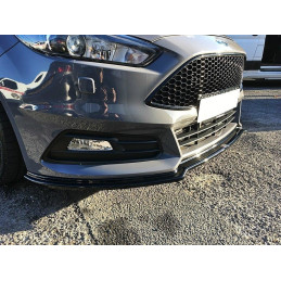 Maxton Design-Lame Du Pare-Chocs Avant V.3 Ford Focus ST Mk3 FL 