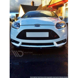 Maxton Design-Lame Du Pare-Chocs Avant V.1 Ford Focus ST Mk3 