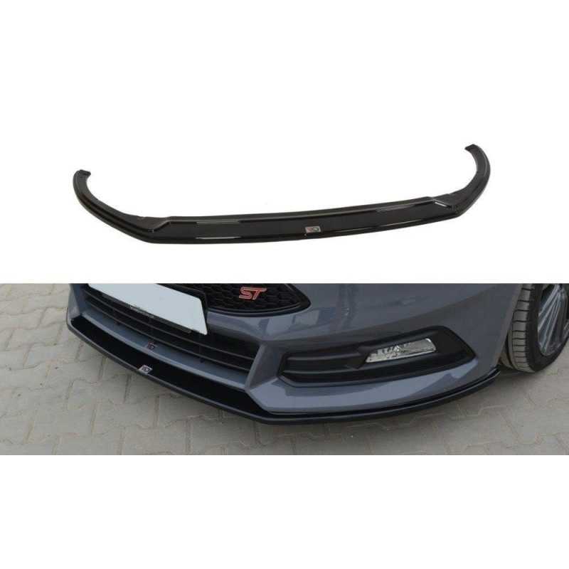 Maxton Design-Lame Du Pare-Chocs Avant V.2 Ford Focus ST Mk3 FL Maxton Design-Lame Du Pare-Chocs Avant V.2 Ford Focus ST Mk3 FL