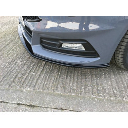 Maxton Design-Lame Du Pare-Chocs Avant V.2 Ford Focus ST Mk3 FL 
