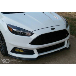Maxton Design-Lame Du Pare-Chocs V.1 Ford Focus ST Mk3 FL 