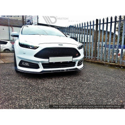 Maxton Design-Lame Du Pare-Chocs V.1 Ford Focus ST Mk3 FL 