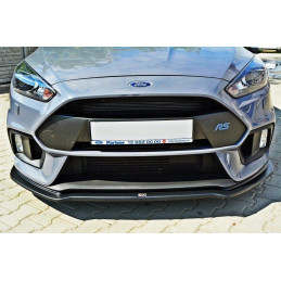 Maxton Design-Lame Du Pare-Chocs Avant V.4 Ford Focus RS Mk3 