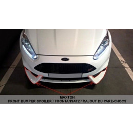 Maxton Design-Lame Du Pare-Chocs Avant Ford Fiesta ST Mk7 FL (Avec Maxton Design Pare-Chocs) 