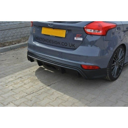Maxton Design-Rajout Du Pare-Chocs Arriere Ford Focus ST Mk3 FL (RS-Look) 