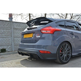 Maxton Design-Rajout Du Pare-Chocs Arriere Ford Focus ST Mk3 FL (RS-Look) 