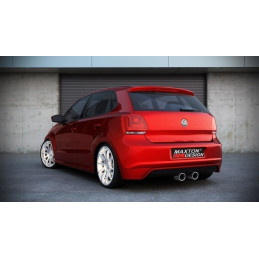 Maxton Design-Rajout de Pare-chocs Arriere VW Polo mk5 