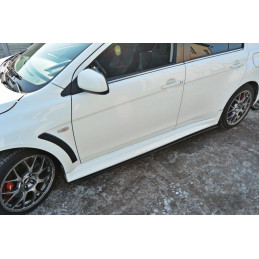 Maxton Design-RAJOUTS DES BAS DE CAISSE POUR Mitsubishi Lancer Evo X 