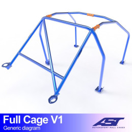 Arceau de Sécurité VOLVO 242 2-door Coupe FULL CAGE V1 