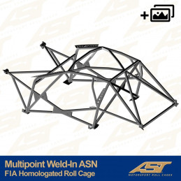 Arceau de Sécurité homologué FIA BMW (F82) 4-Series 2-door Coupe RWD MULTIPOINT WELD IN ASN 