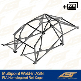 Arceau de Sécurité homologué FIA BMW (F82) 4-Series 2-door Coupe RWD MULTIPOINT WELD IN ASN 