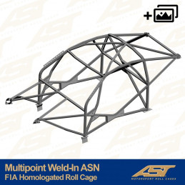 Arceau de Sécurité homologué FIA NISSAN GTR (R35) 2-doors Coupe MULTIPOINT WELD IN ASN 