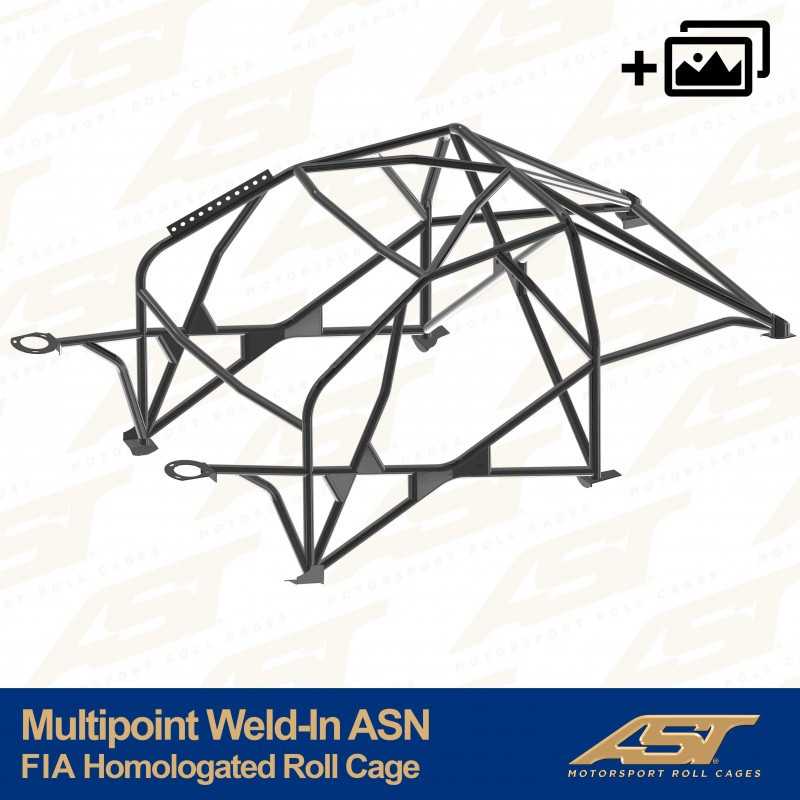 Arceau de Sécurité homologué FIA RENAULT Clio (Phase 3) 3-doors Hatchback MULTIPOINT WELD IN ASN Arceau de Sécurité homologué FIA RENAULT Clio (Phase 3) 3-doors Hatchback MULTIPOINT WELD IN ASN