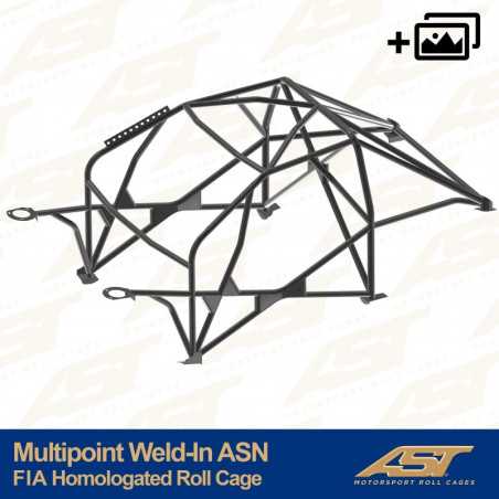 Arceau de Sécurité homologué FIA RENAULT Clio (Phase 3) 3-doors Hatchback MULTIPOINT WELD IN ASN 