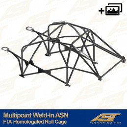 Arceau de Sécurité homologué FIA RENAULT Clio (Phase 3) 3-doors Hatchback MULTIPOINT WELD IN ASN 