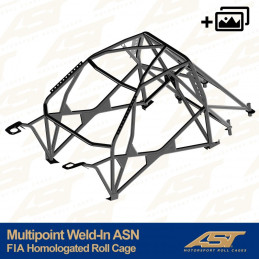 Arceau de Sécurité homologué FIA PEUGEOT 106 (Phase 1/2) 3-doors Hatchback MULTIPOINT WELD IN ASN 