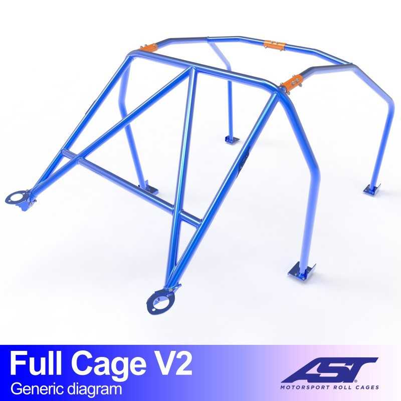 Arceau de Sécurité MAZDA MX-3 (EC) 3-doors Coupe FULL CAGE V2 