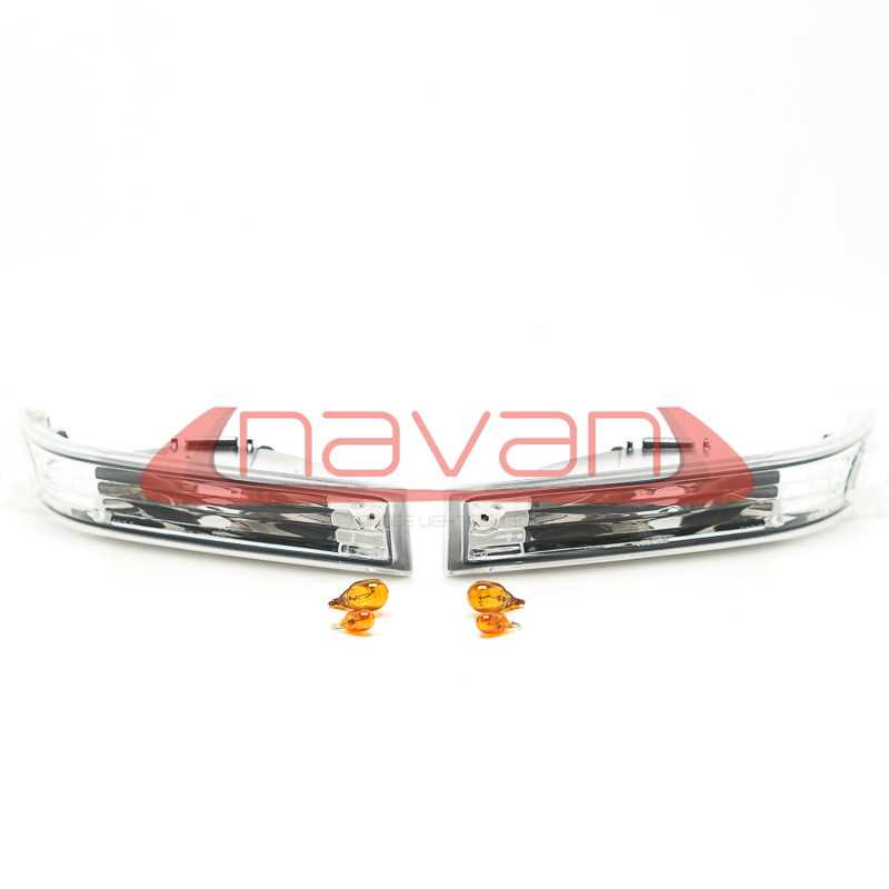 Clignotants Avant Navan Crystal pour Nissan 200SX S14A JDM / DMAX / Vertex 