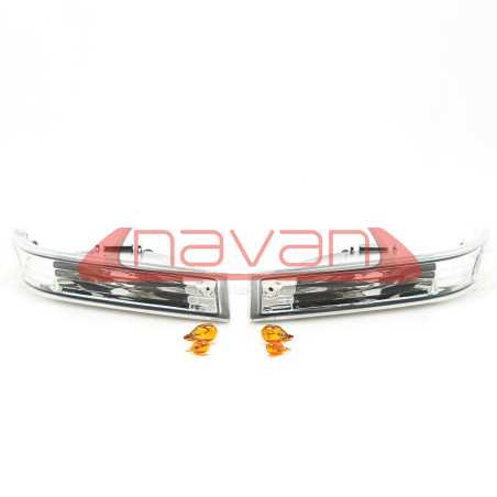 Clignotants Avant Navan Crystal pour Nissan 200SX S14A JDM / DMAX / Vertex 