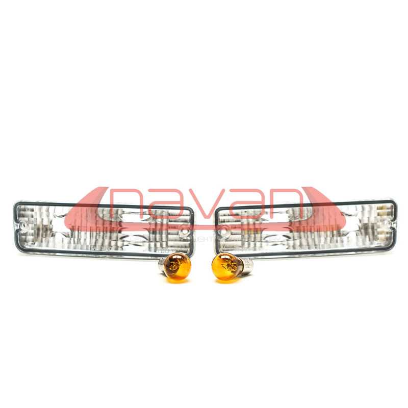 Clignotants Avant Navan Crystal pour Nissan 200SX S13 Phase 1 Clignotants Avant Navan Crystal pour Nissan 200SX S13 Phase 1
