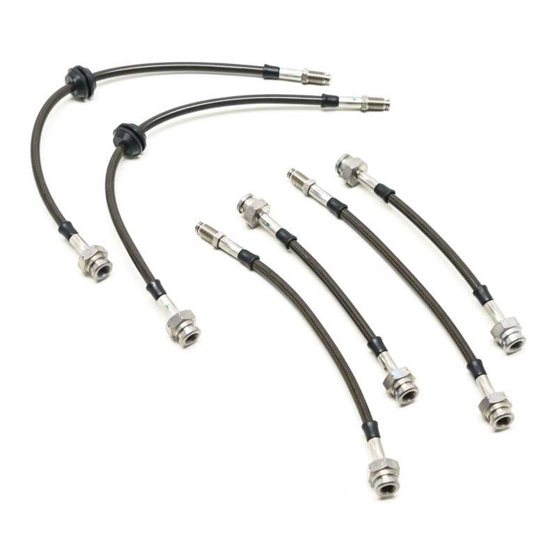 Durites de Freins Aviation Goodridge pour Fiat Coupe 2.0L 16V Durites de Freins Aviation Goodridge pour Fiat Coupe 2.0L 16V