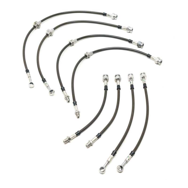 Durites de Freins Aviation Goodridge pour Audi Coupe / Cabriolet (1991+) Durites de Freins Aviation Goodridge pour Audi Coupe / Cabriolet (1991+)
