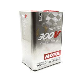 Huile Motul 300V Compétition 15W50 (5L) 