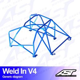 Arceau 8 Points a Souder AST Rollcages V4 pour BMW E92 - Coupe (FIA) 