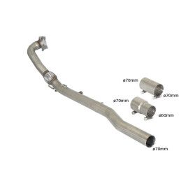 Tube remplacement cat groupe n en inox - Audi S3 (typ 8P) 2006>>2012 